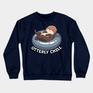 Otterly chill Crewneck Sweatshirt